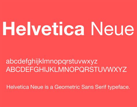 Helvetica Neue 무료